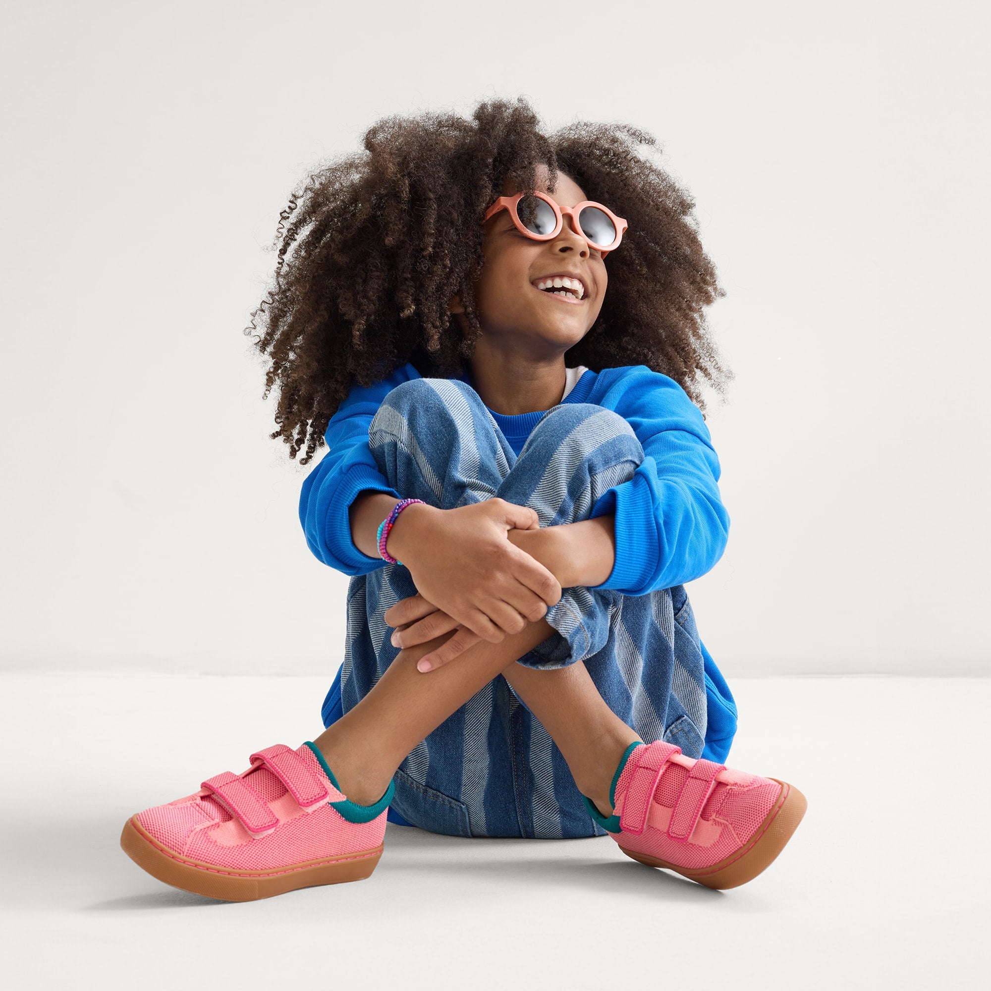 The Kids Strap Sneaker - Watermelon